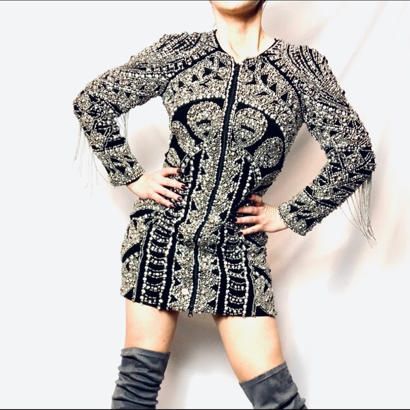 JovanI Masterpiece! A black and silver dress - Picture 6 of 7